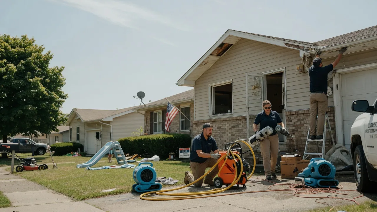 Water Damage Restoration in Lueders, TX near me